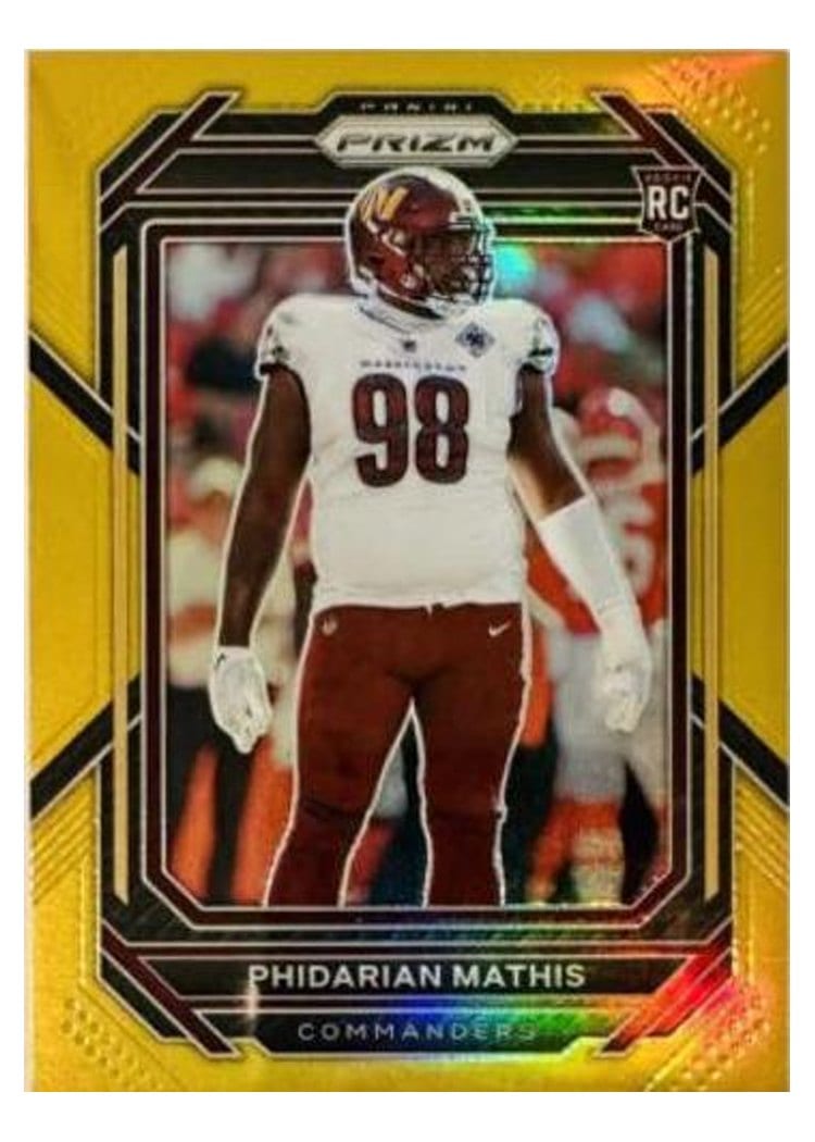 2022 Panini Prizm Base Set Phidarian Mathis #390 card