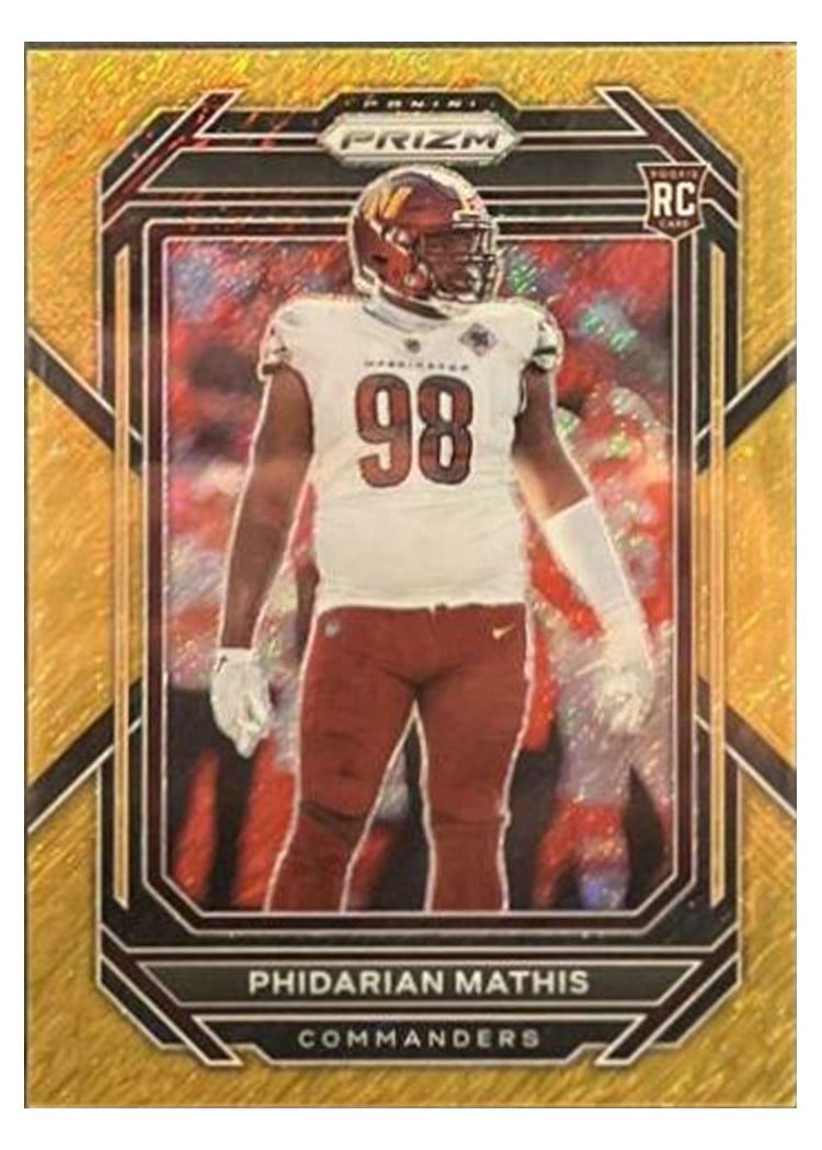 2022 Panini Prizm Base Set Phidarian Mathis #390 card