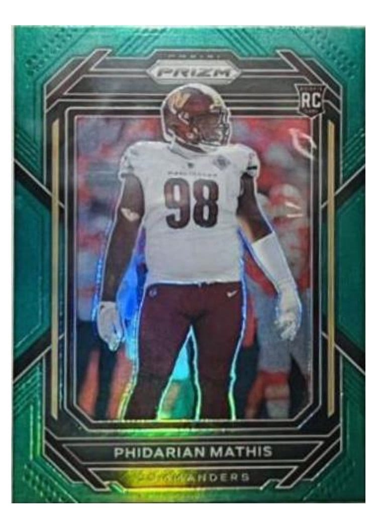 2022 Panini Prizm Base Set Phidarian Mathis #390 card