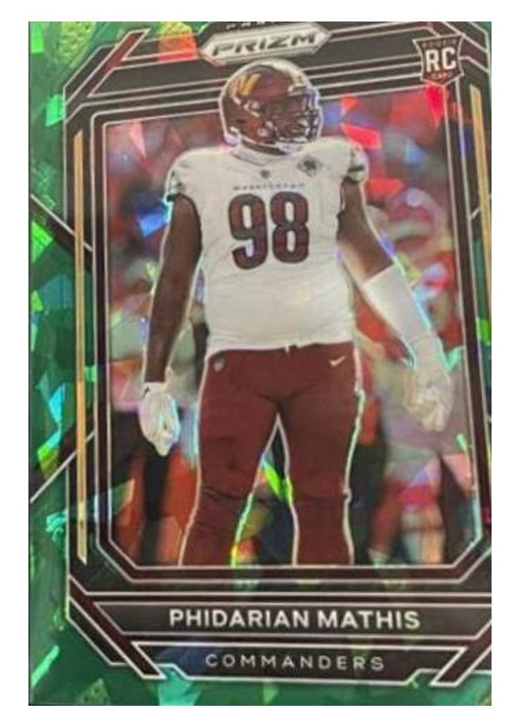 2022 Panini Prizm Base Set Phidarian Mathis #390 card