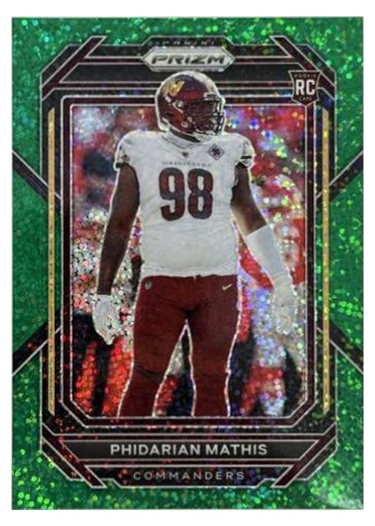 2022 Panini Prizm Base Set Phidarian Mathis #390 card