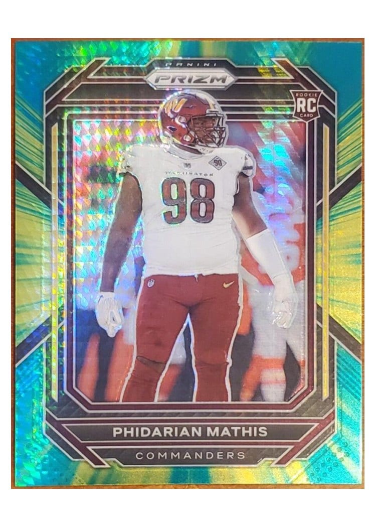 2022 Panini Prizm Base Set Phidarian Mathis #390 card