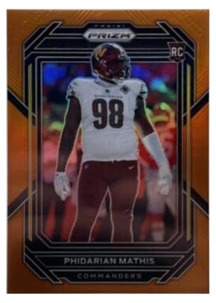 2022 Panini Prizm Base Set Phidarian Mathis #390 card
