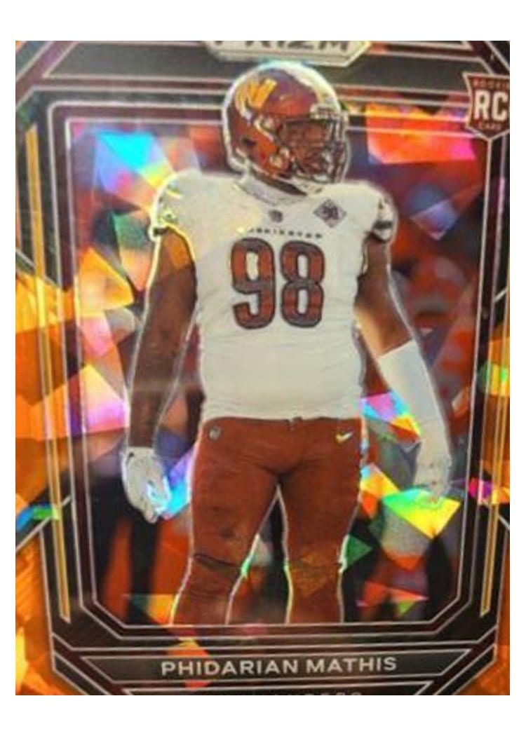 2022 Panini Prizm Base Set Phidarian Mathis #390 card
