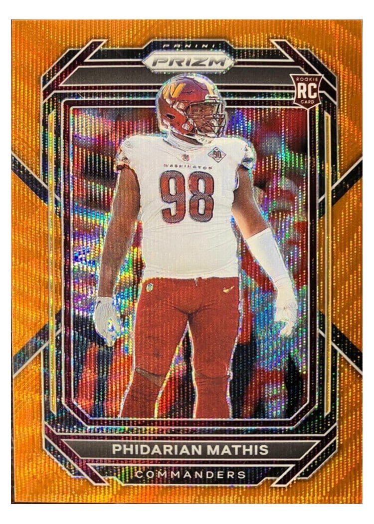 2022 Panini Prizm Base Set Phidarian Mathis #390 card