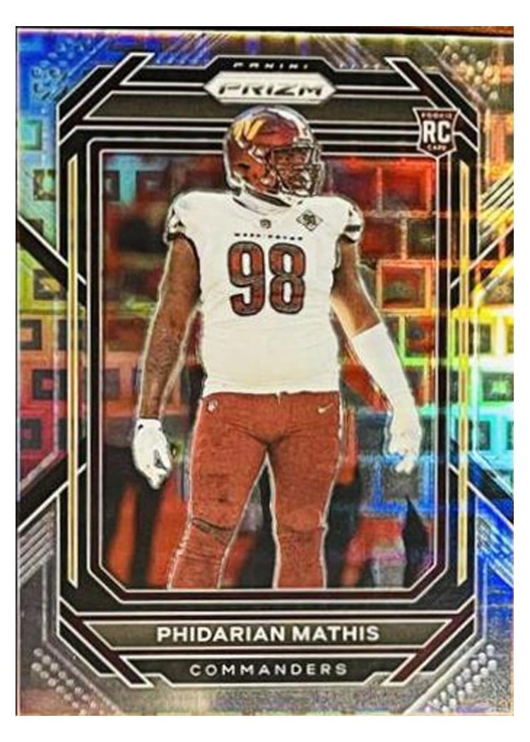 2022 Panini Prizm Base Set Phidarian Mathis #390 card