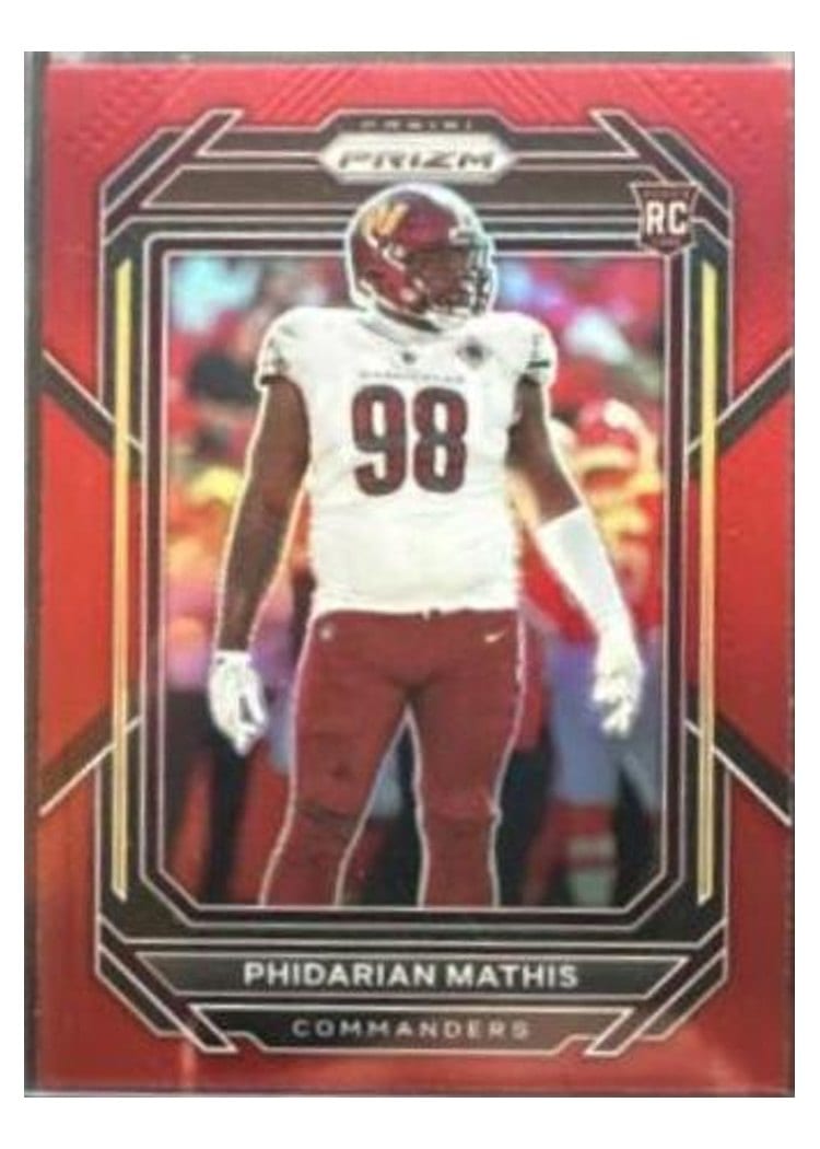 2022 Panini Prizm Base Set Phidarian Mathis #390 card