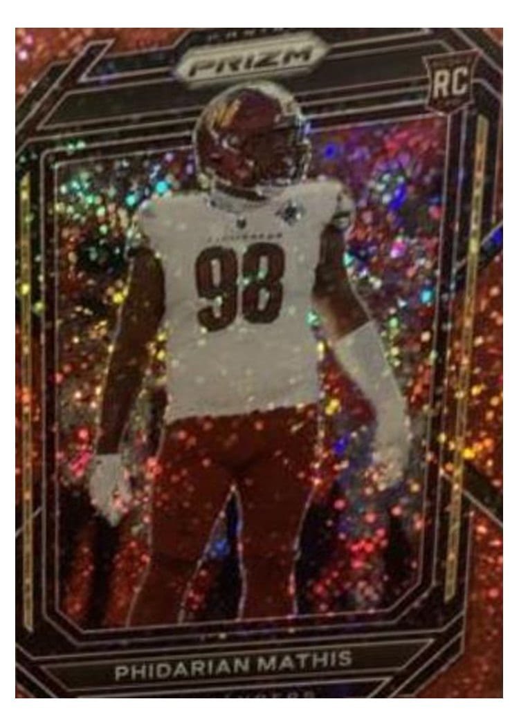 2022 Panini Prizm Base Set Phidarian Mathis #390 card