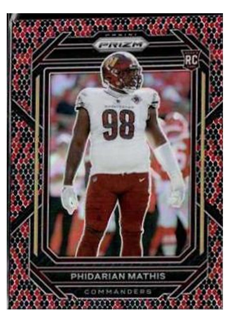2022 Panini Prizm Base Set Phidarian Mathis #390 card