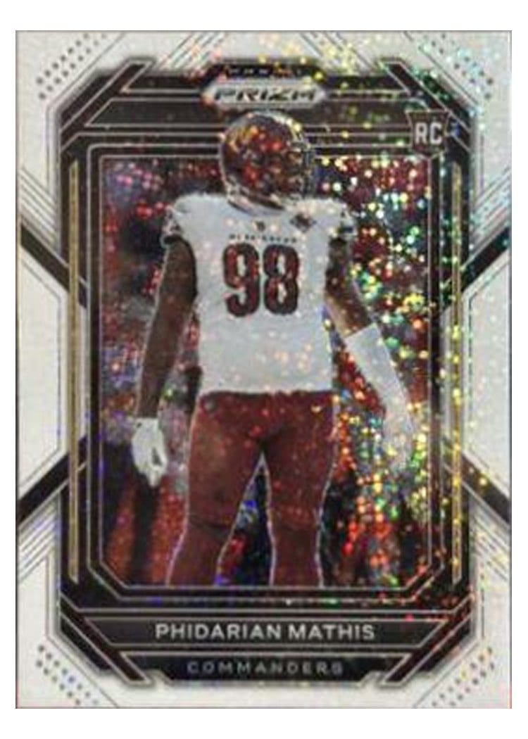 2022 Panini Prizm Base Set Phidarian Mathis #390 card