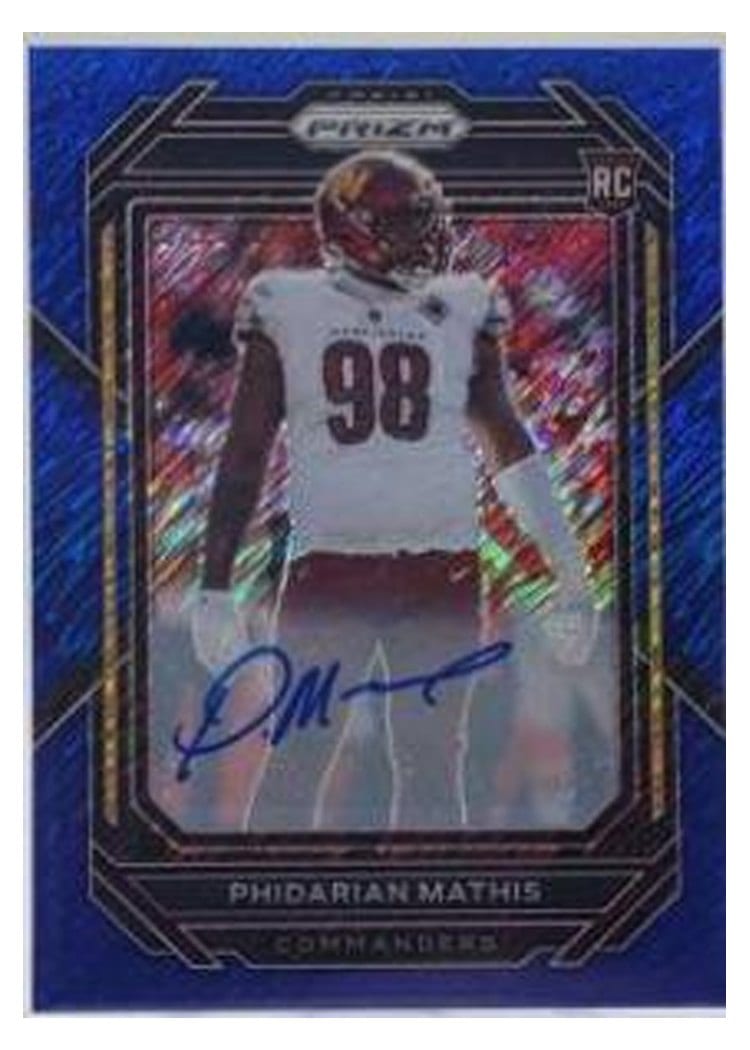 2022 Panini Prizm Base Set Phidarian Mathis #390 card