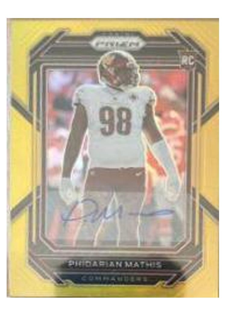 2022 Panini Prizm Base Set Phidarian Mathis #390 card