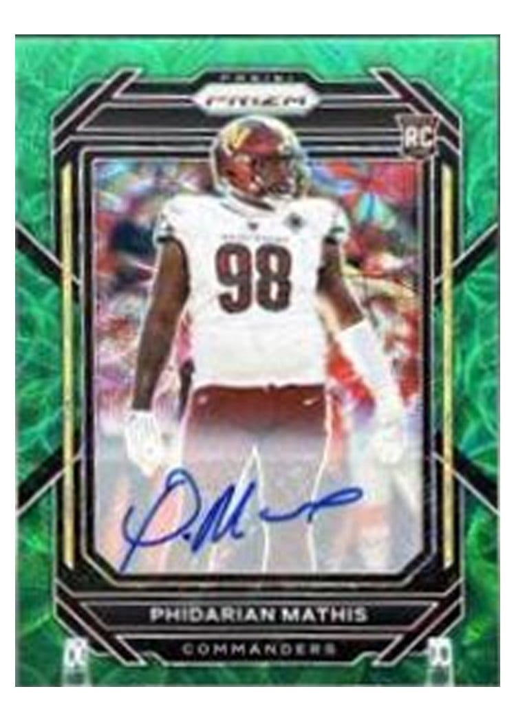 2022 Panini Prizm Base Set Phidarian Mathis #390 card