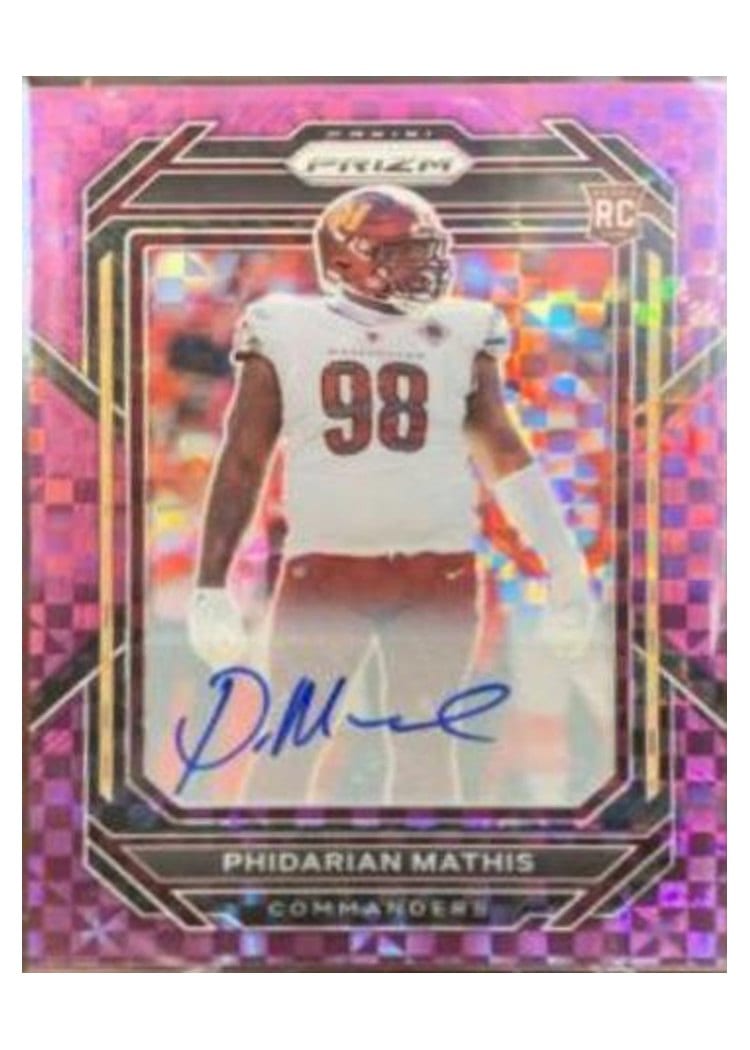 2022 Panini Prizm Base Set Phidarian Mathis #390 card