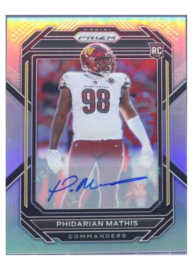 2022 Panini Prizm Base Set Phidarian Mathis #390 card
