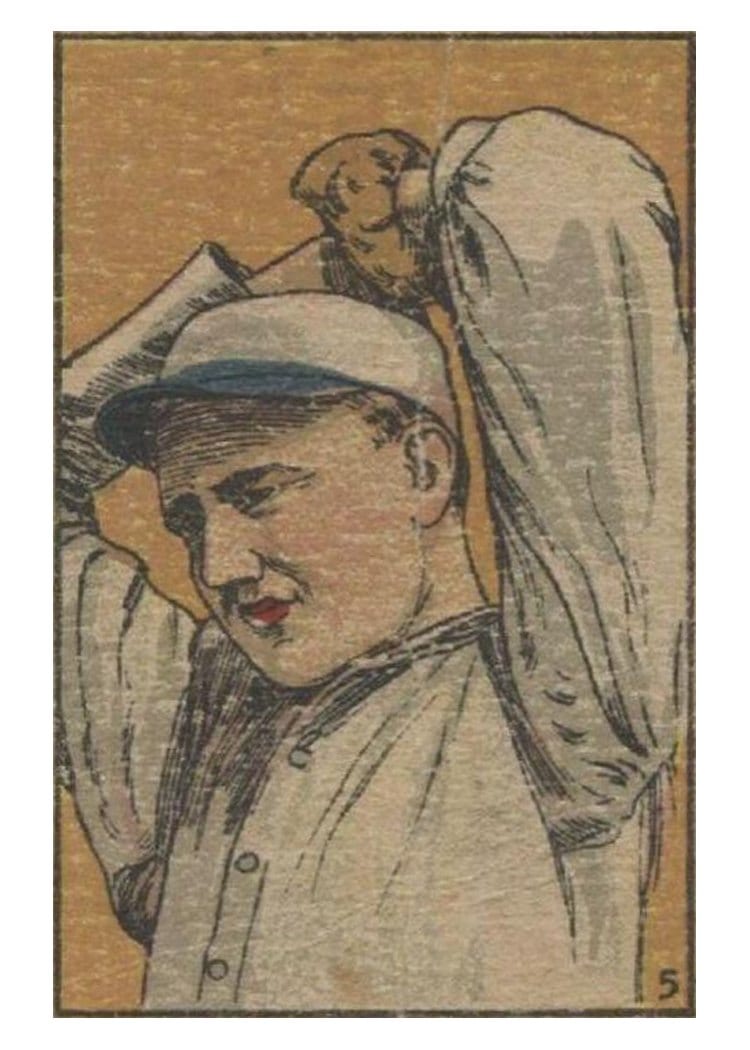1919 W514 Phil Douglas #5 card