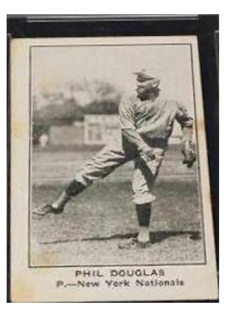 1922 E121 American Caramel Series of 120 Phil Douglas card