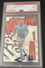 2022 Panini Donruss Kaboom Phil Foden #23 card