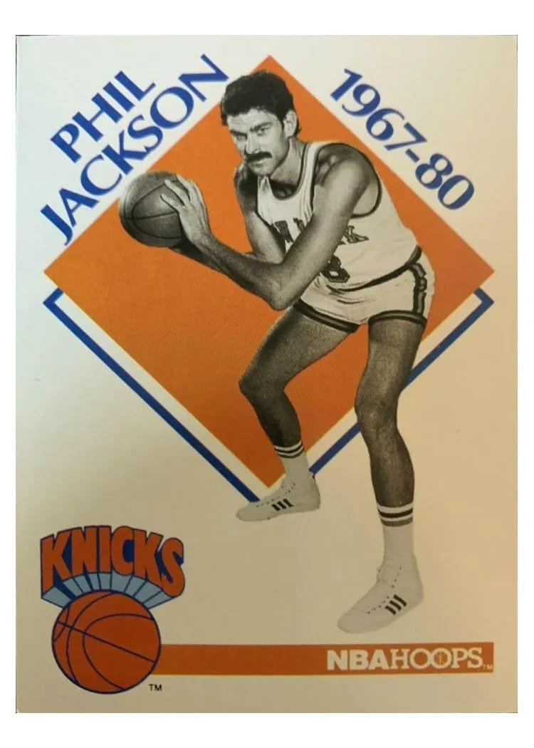 1990 Hoops Phil Jackson #348 card