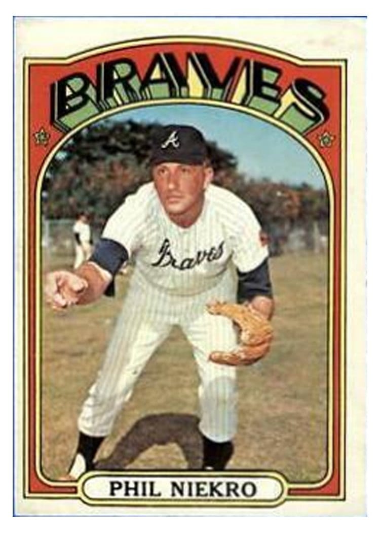 1972 Topps Phil Niekro #620 card