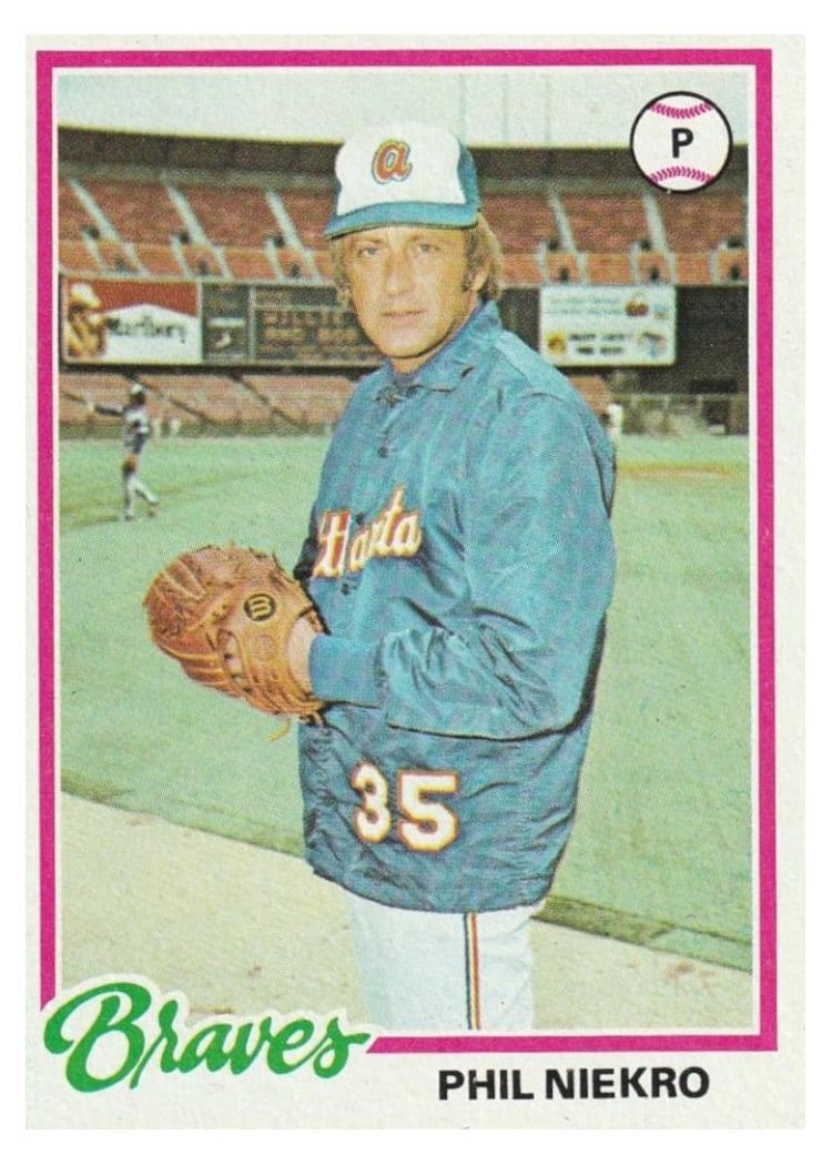 1978 Topps Phil Niekro #10 card