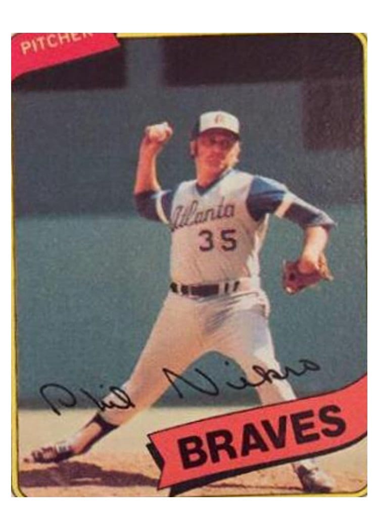 1980 Topps Phil Niekro #245 card