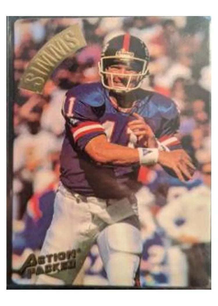 1994 Action Packed Phil Simms #78 card