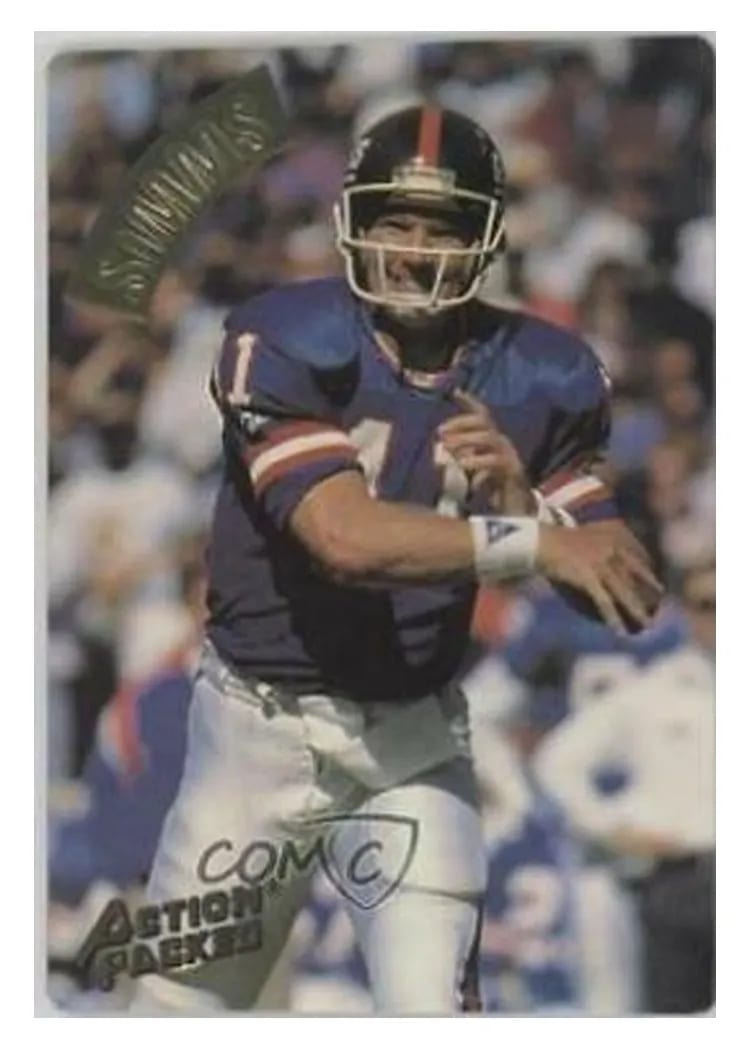 1994 Action Packed Phil Simms #78 card