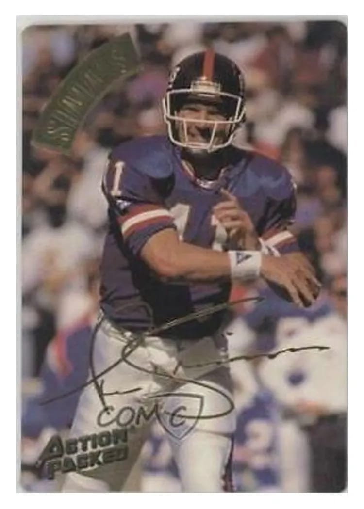 1994 Action Packed Phil Simms #78 card