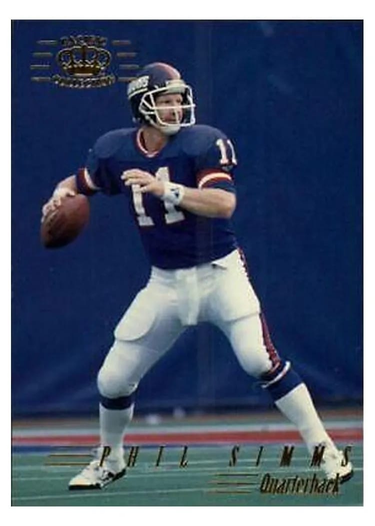 1994 Pacific Phil Simms #102 card