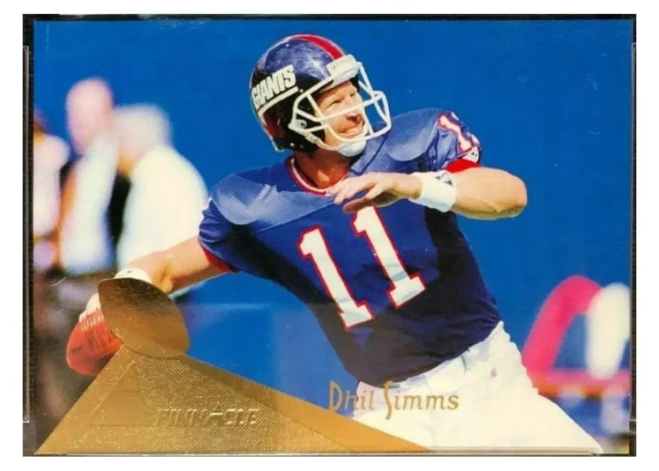 1994 Pinnacle Phil Simms #5 card