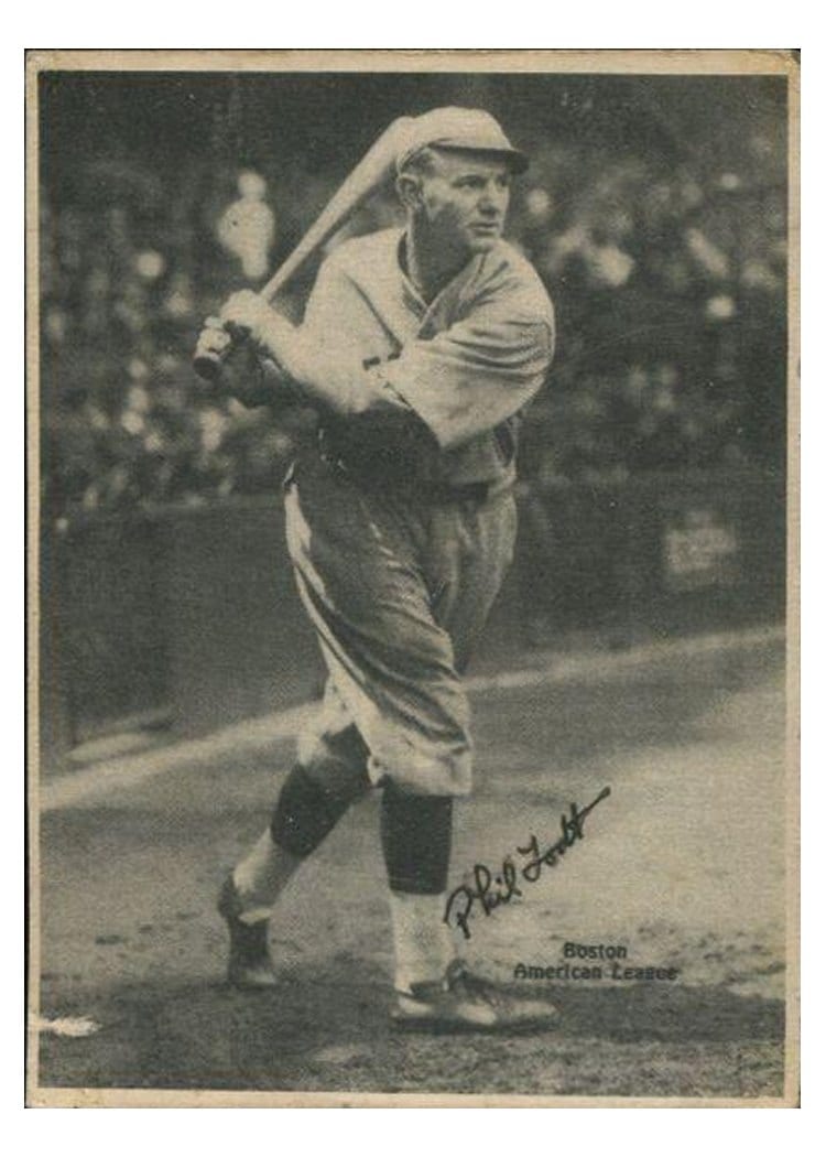 1929 R316 Kashin Publications Phil Todt card
