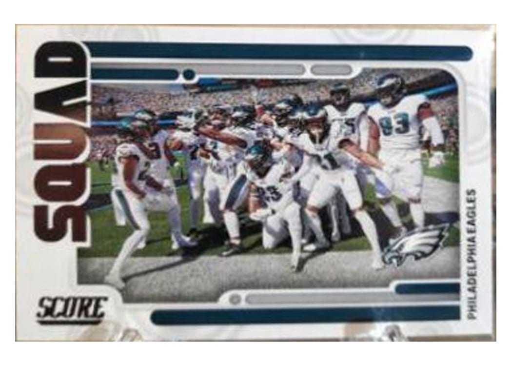 2022 Score Squad Philadelphia Eagles #S15 card