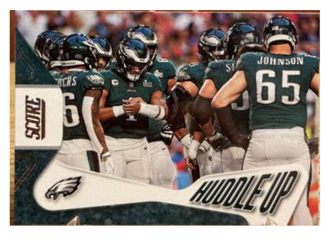 2023 Score Huddle Up Philadelphia Eagles #2 card