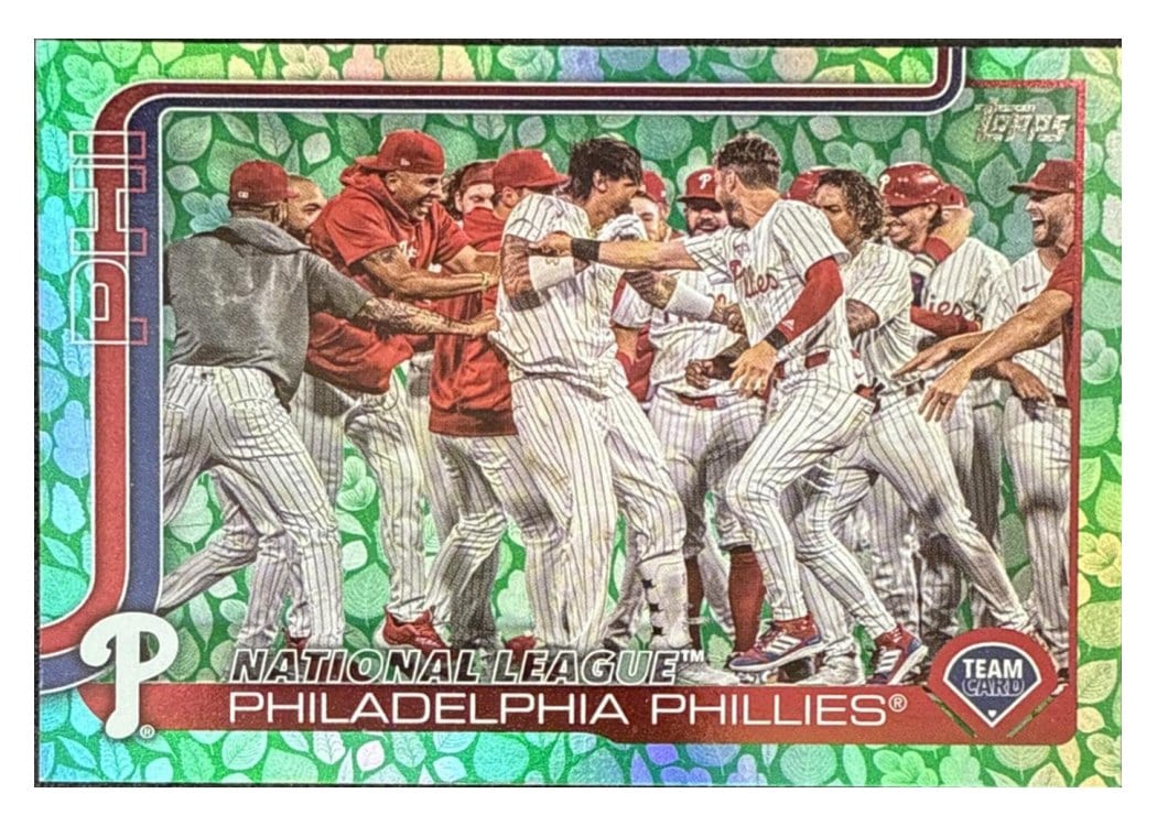 2025 Topps Base Set Philadelphia Phillies Easter Egg #159 card