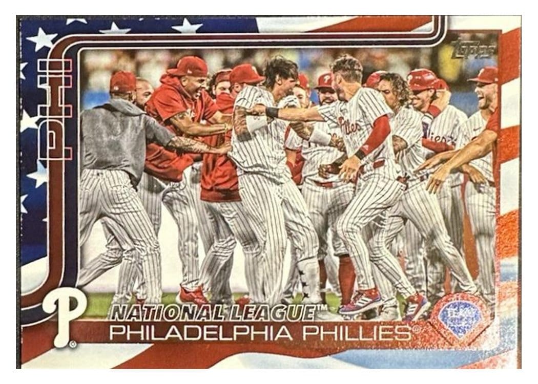 2025 Topps Base Set Philadelphia Phillies #159 card