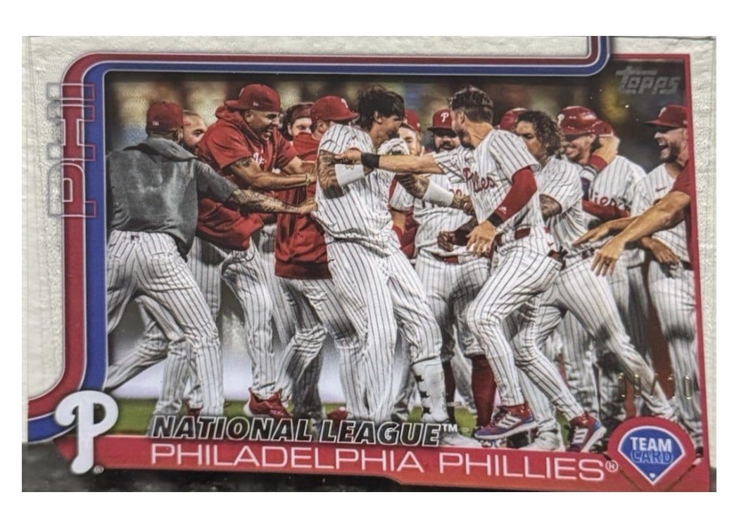 2025 Topps Base Set Philadelphia Phillies #159 card