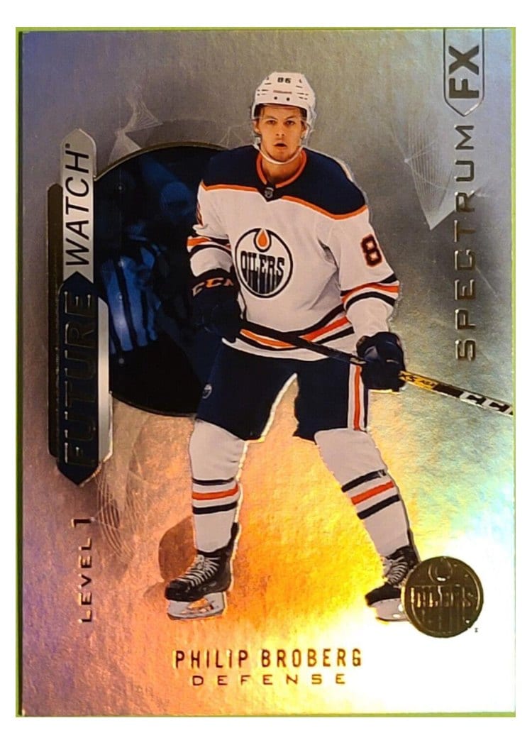 2020-21 SP Authentic Spectrum FX Philip Broberg #S-66 card