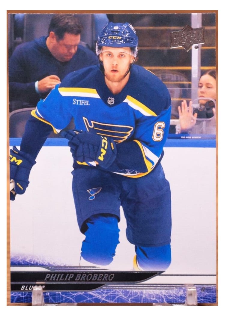 2024-25 Upper Deck Base Set Philip Broberg #613 card