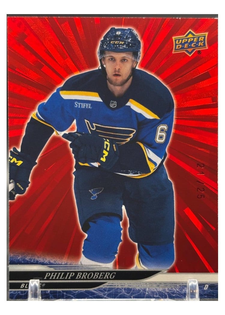 2024-25 Upper Deck Base Set Philip Broberg #613 card