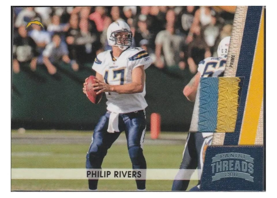 2011 Panini Threads Star Factor Philip Rivers #123 card