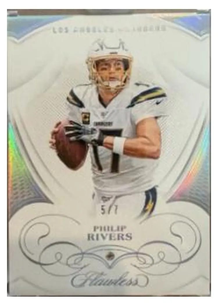 2019 Panini Flawless Base Ruby Philip Rivers #33 card