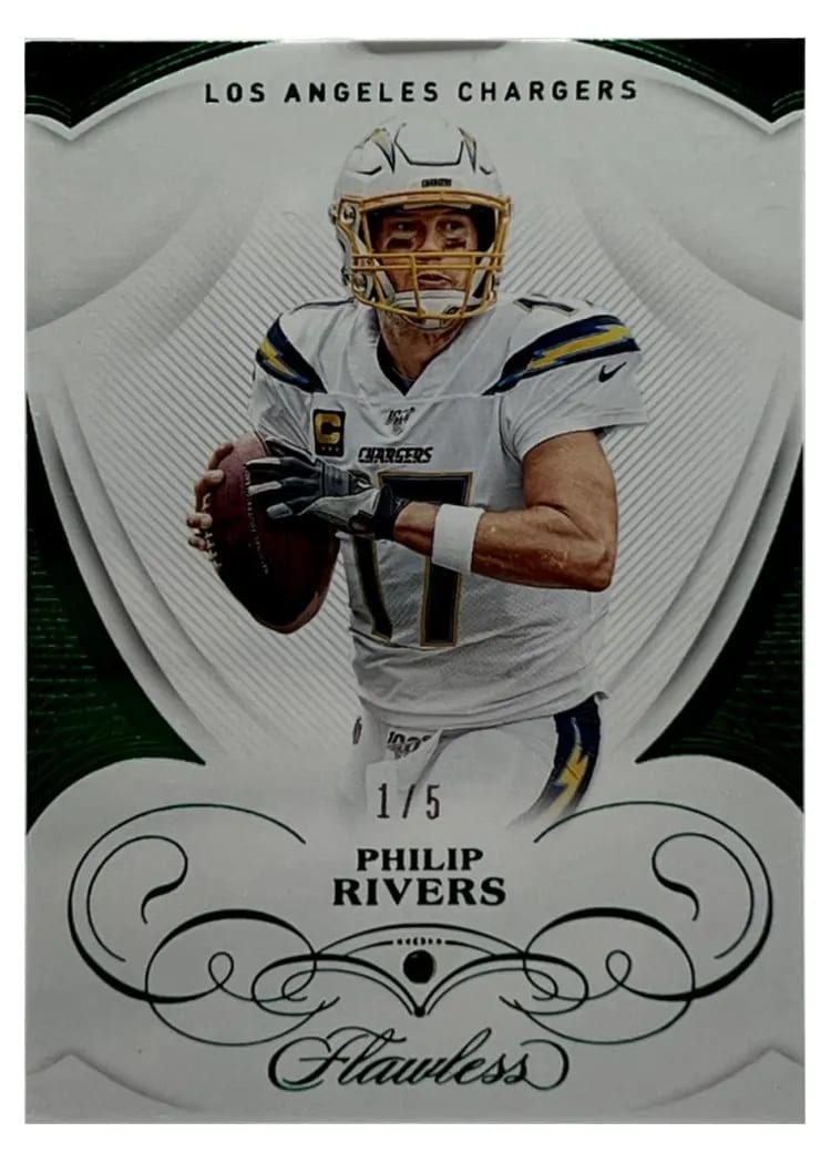 2019 Panini Flawless Base Ruby Philip Rivers #33 card