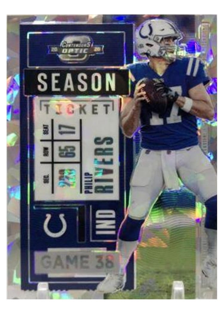 2020 Panini Contenders Optic Philip Rivers #25 card