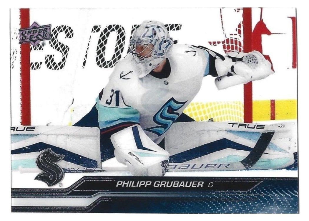 2023-24 Upper Deck Base Set Philipp Grubauer #154 card