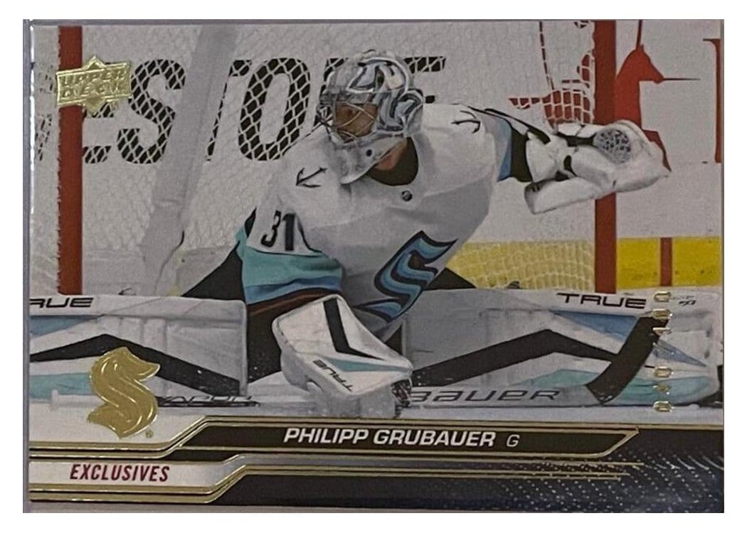 2023-24 Upper Deck Base Set Philipp Grubauer #154 card