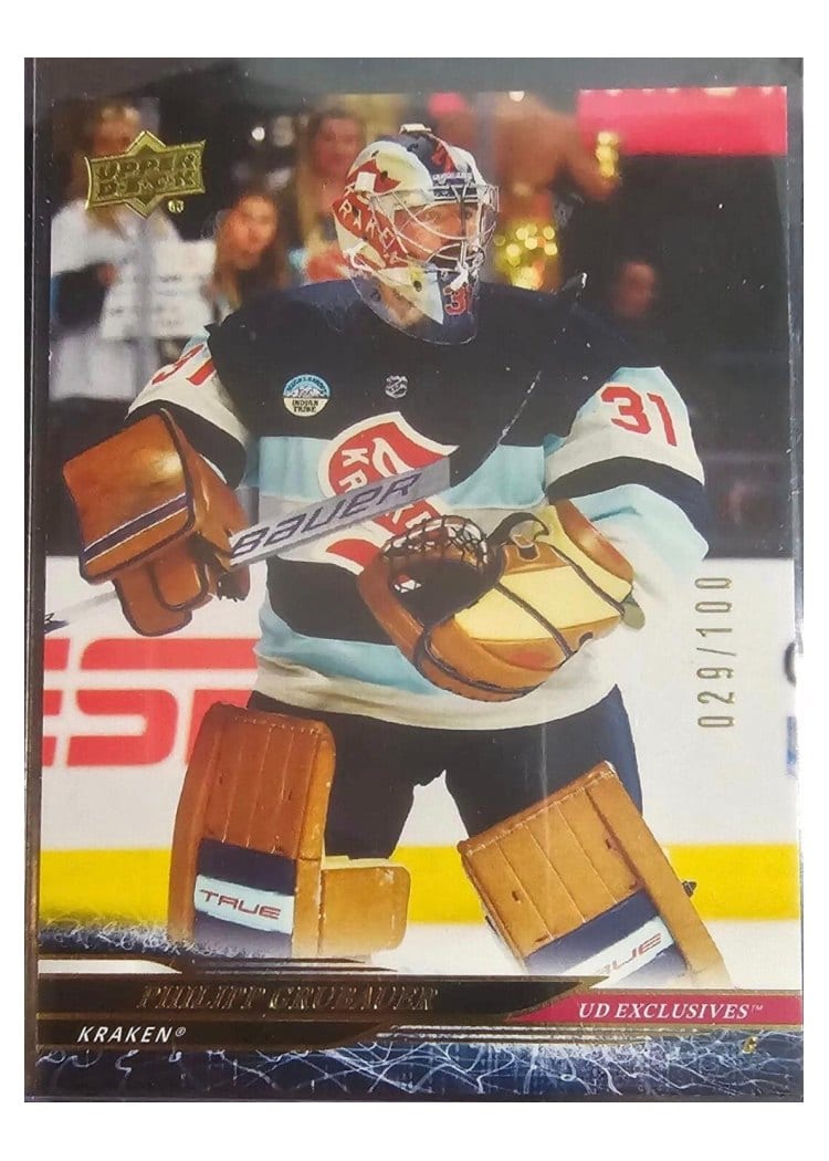 2024-25 Upper Deck Base Set Philipp Grubauer #156 card