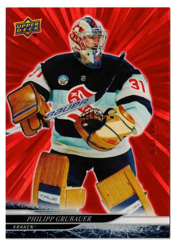 2024-25 Upper Deck Base Set Philipp Grubauer Outburst Red #156