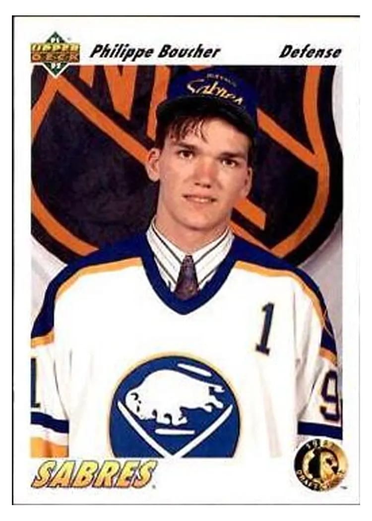 1991 Upper Deck Philippe Boucher #68 card