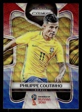 2018 Panini Prizm World Cup Philippe Coutinho #28 card